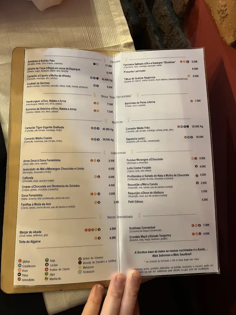 Menu_Restaurante Dona Ferreirinha_Castelo Branco_image_2