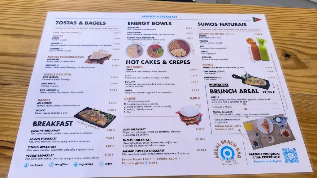 Menu_Areal Beach Bar by Chakall_Lourinhã_image_2