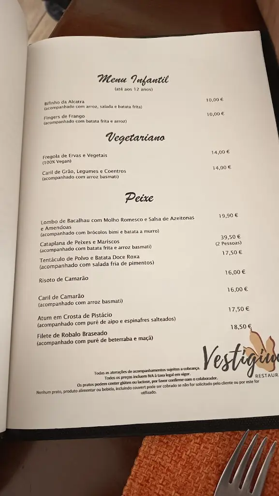 Menu_Restaurante Vestigium_Lourinhã_image_1