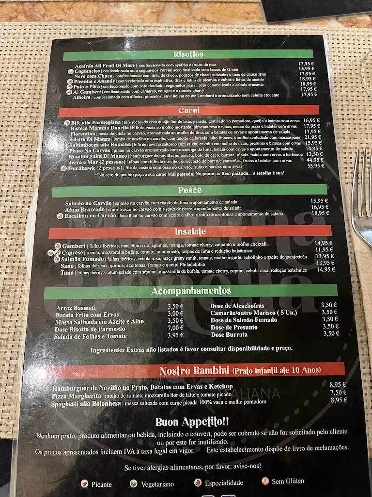 Menu_Mamma Donella_Massamá_immagine_3