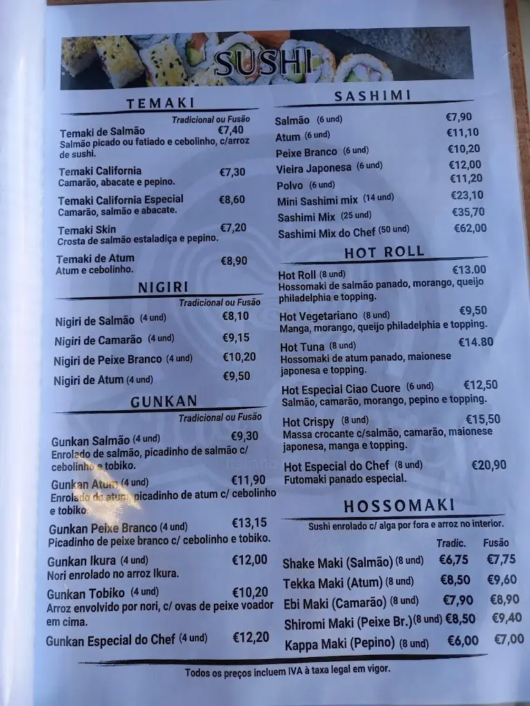 Menu_Ciao Cuore_Massamá_immagine_2