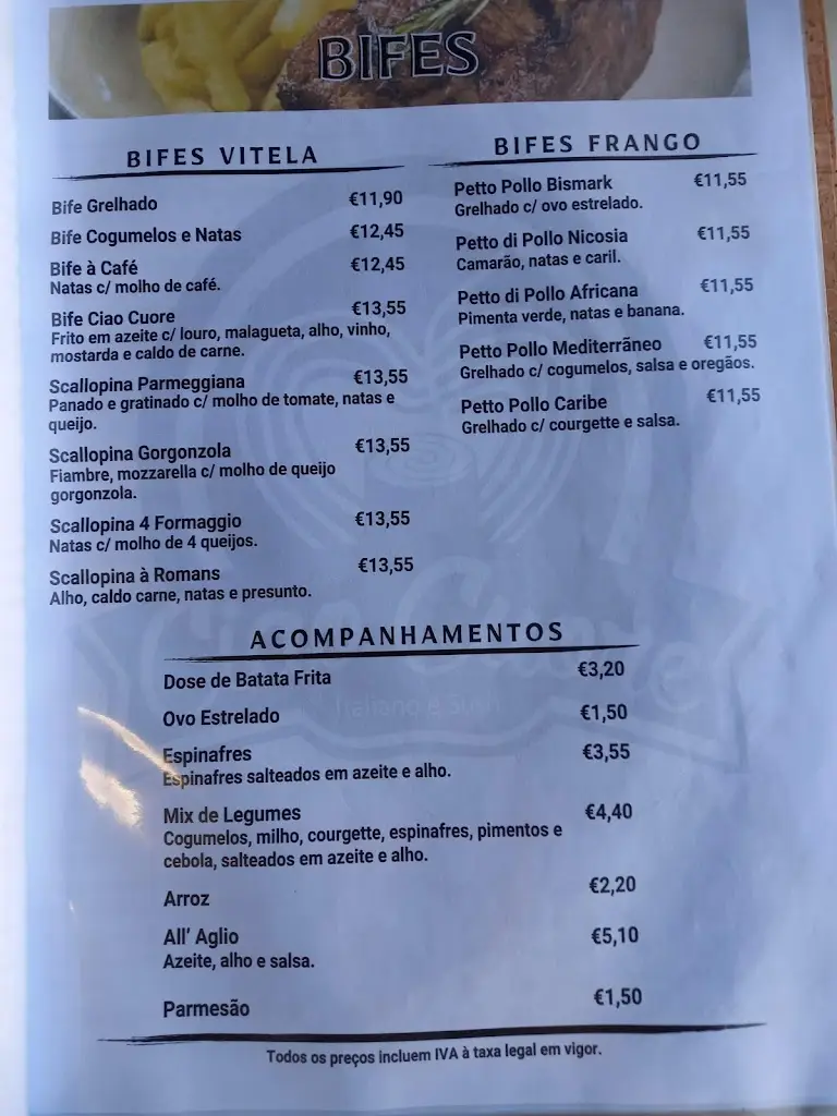 Menu_Ciao Cuore_Massamá_immagine_3