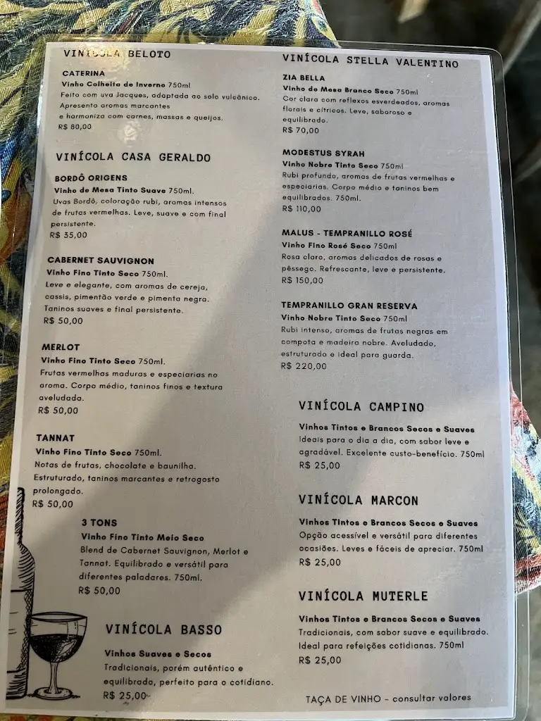 Menu_Casa do Farol_Mata de Lobos_immagine_1