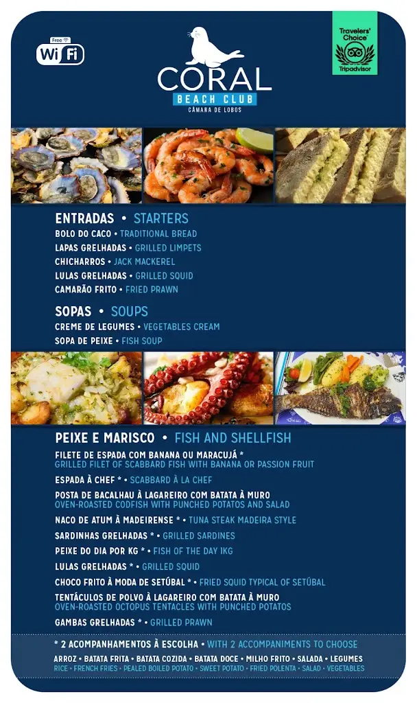 Menu_Restaurante Coral_Mata de Lobos_immagine_1