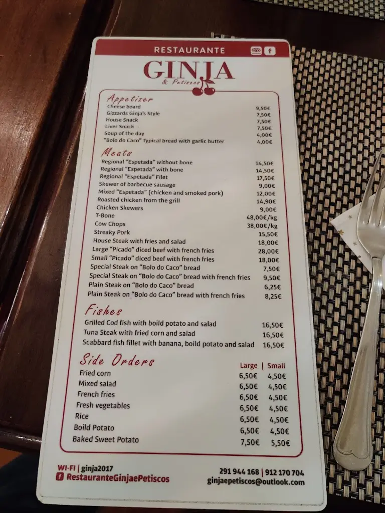 Farhad Varzandeh_Restaurante A Ginja_Mata de Lobos_reseña