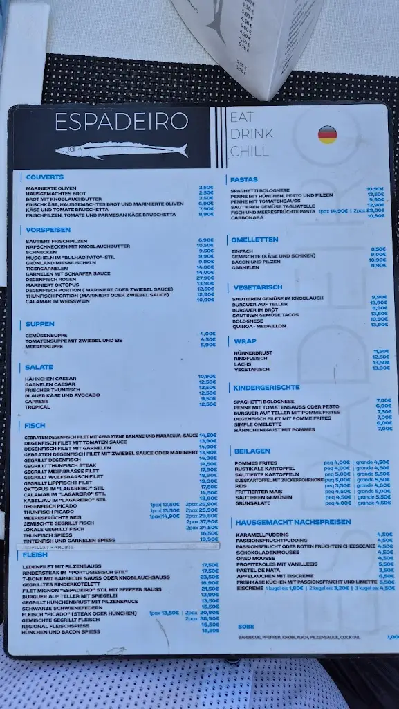 Menu_Espadeiro by Jose De Sousa_Mata de Lobos_immagine_2