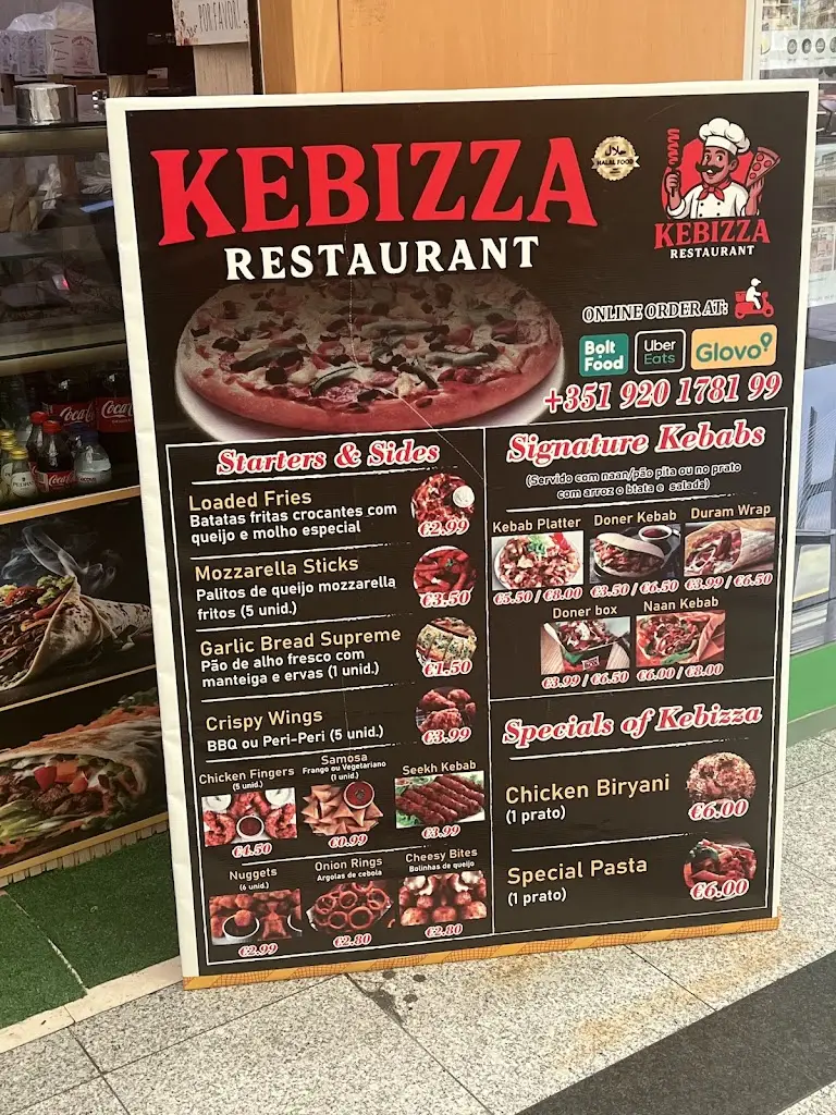 Menu_KEBIZZA RESTAURANT_Forte da Casa_imagen_2