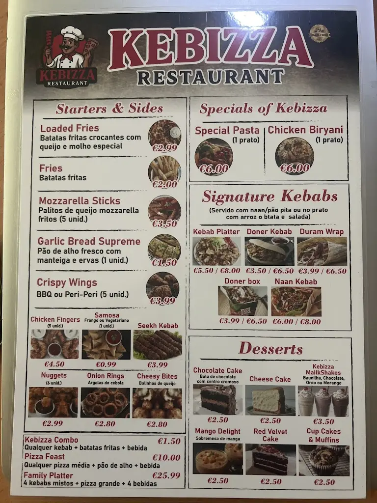 Menu_KEBIZZA RESTAURANT_Forte da Casa_imagen_4