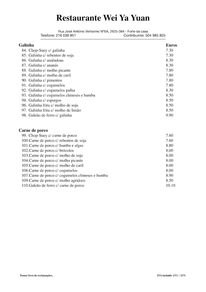 Menu_Wei Ya Yuan_Forte da Casa_immagine_4