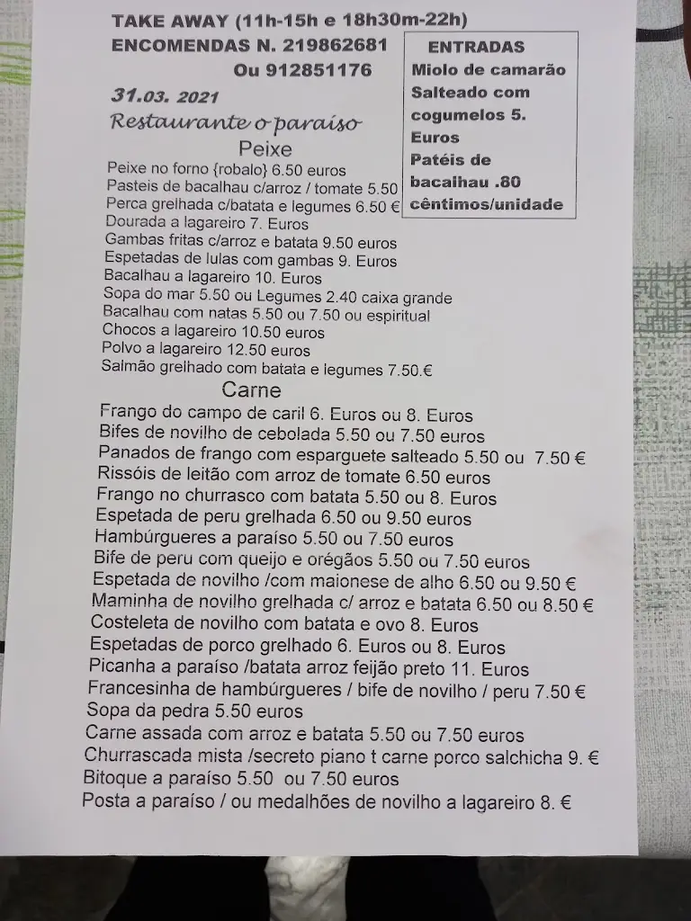 Menu_Paraíso_Malveira_immagine_2