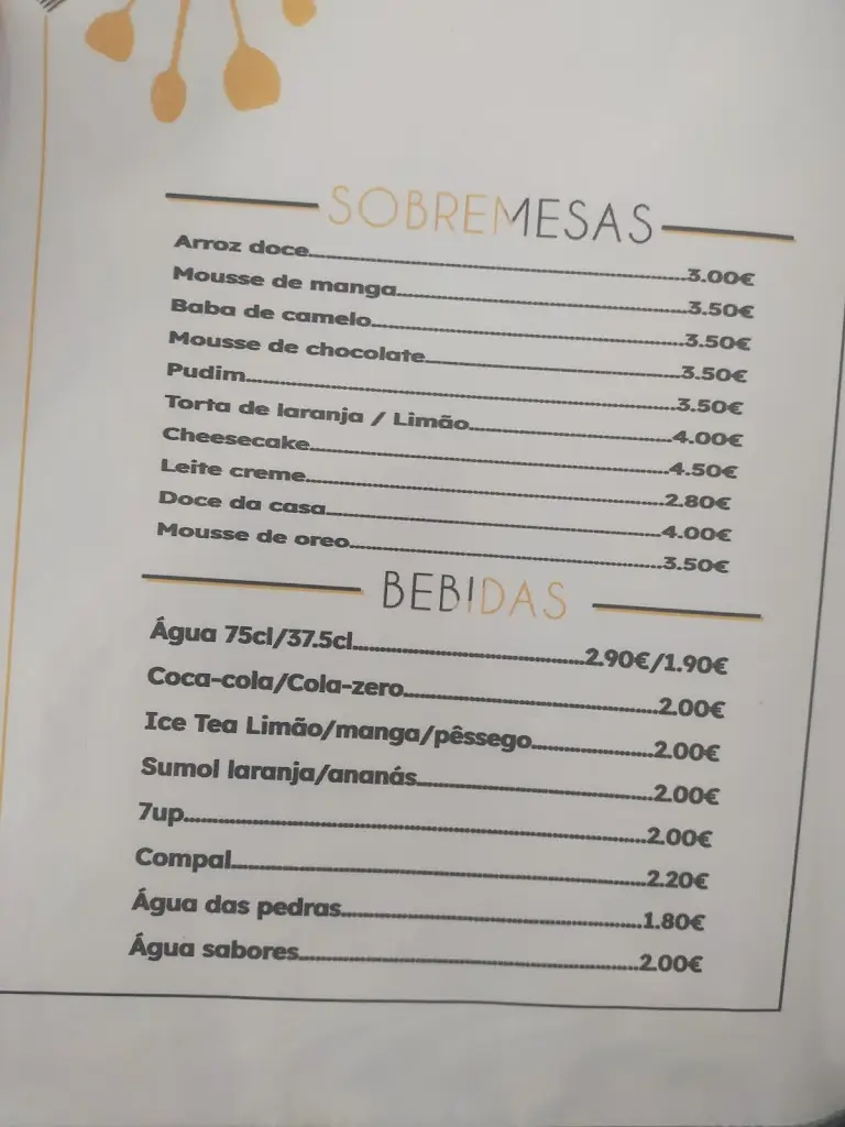 Menu_Sabino's Restaurante_Malveira_immagine_2