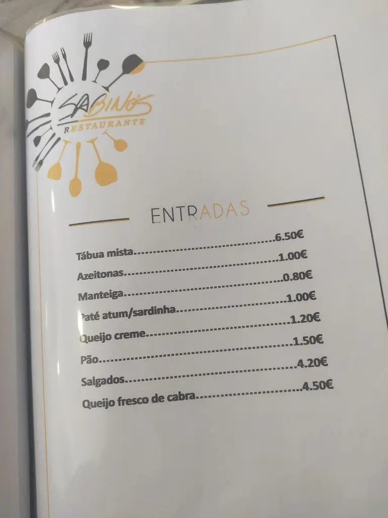 Menu_Sabino's Restaurante_Malveira_immagine_4