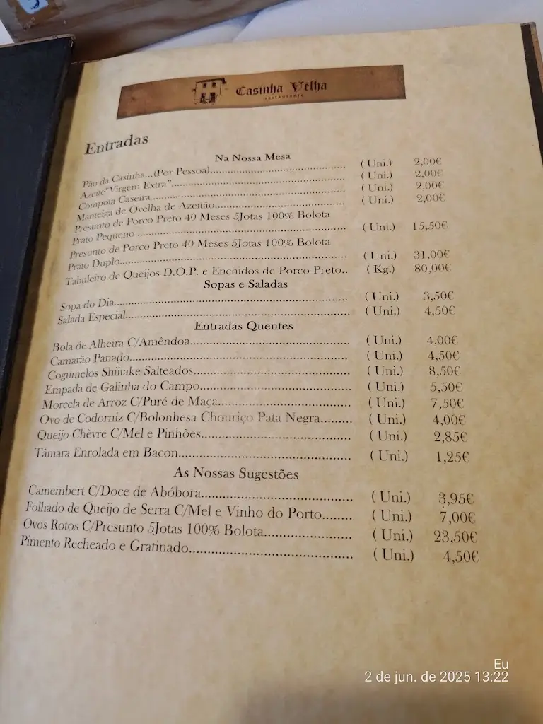 Menu_Casinha Velha_Meios_imagen_1