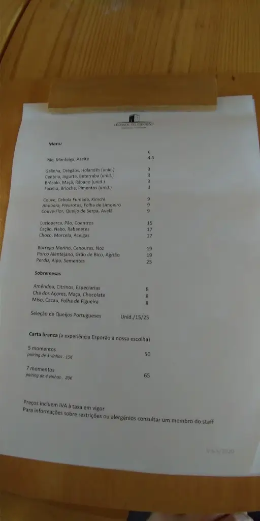 Menu_Herdade do Esporão Restaurant_Meios_immagine_3
