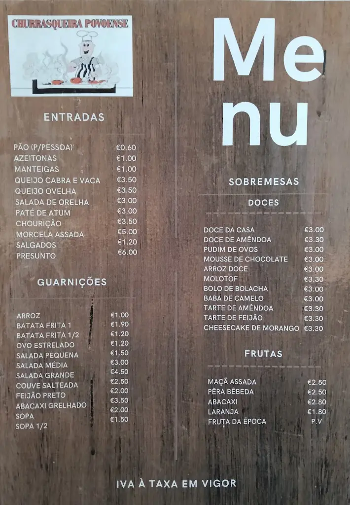 Menu_Churrasqueira Povoense_Milharado_immagine_2