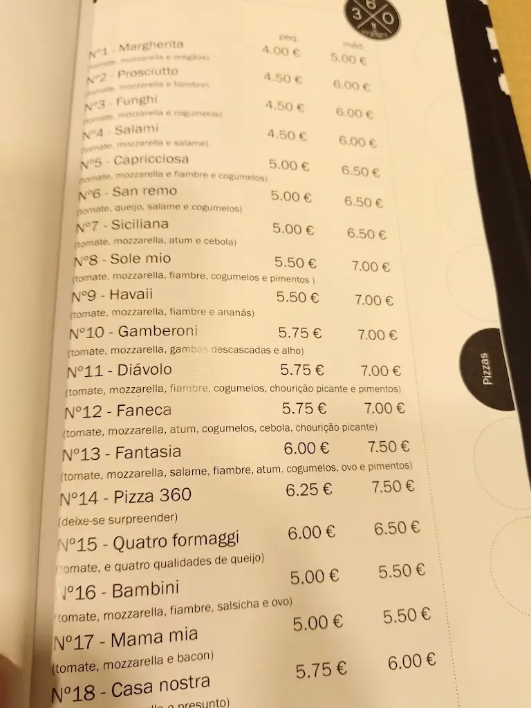 Menu_Restaurante 360_Fiães_immagine_2