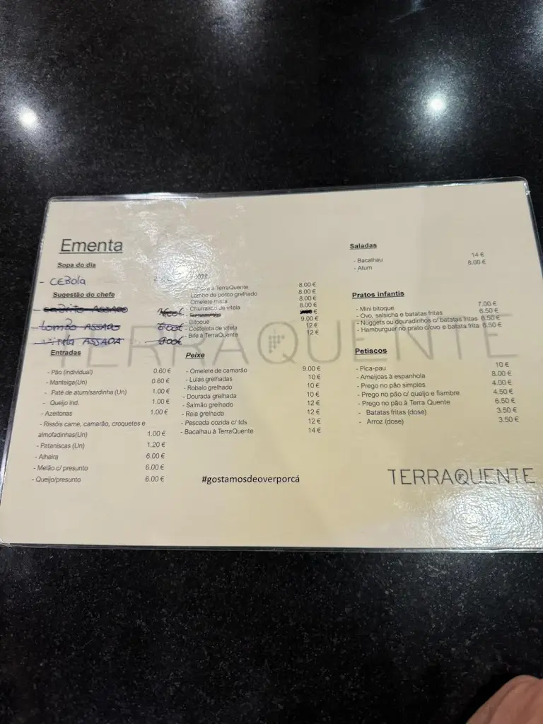 Menu_Restaurante TerraQuente_Murça_immagine_1