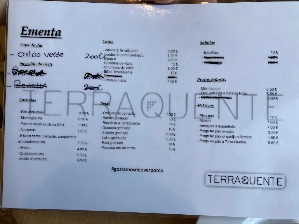 Menu_Restaurante TerraQuente_Murça_immagine_2