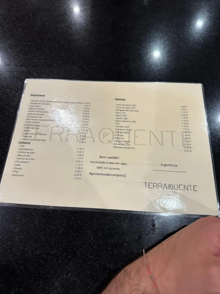 Menu_Restaurante TerraQuente_Murça_immagine_3