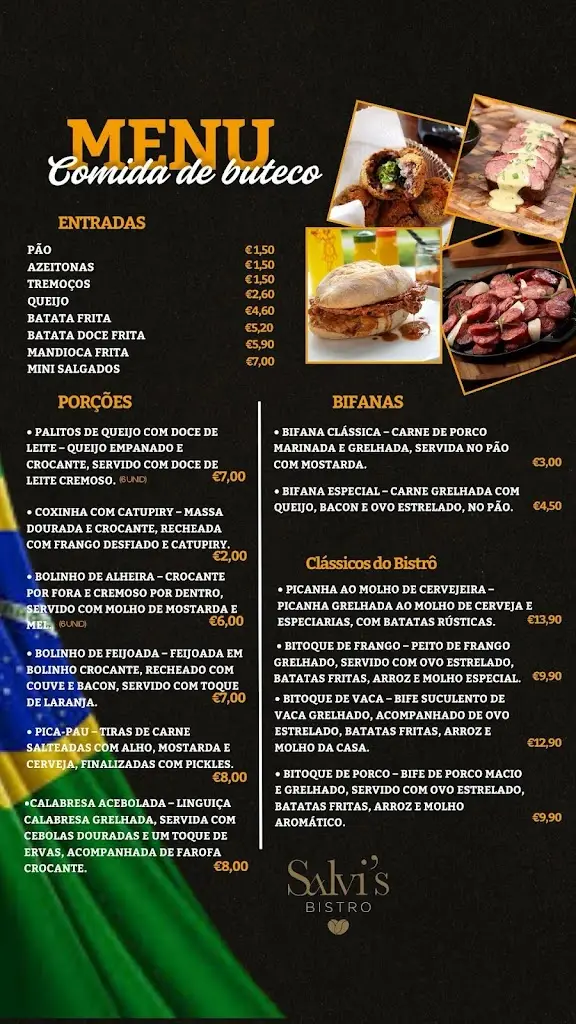 Menü_Salvi’s Bistrô_Moita_Bild_1