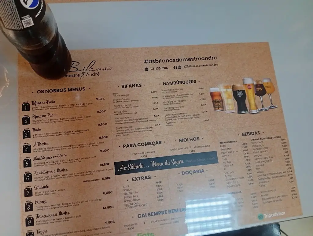 Menu_Bifanas do Mestre André_Moita_immagine_4