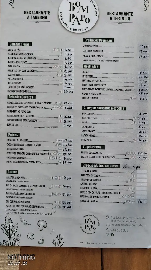 Menu_Restaurante Bom Papo_Monte Redondo_imagen_2