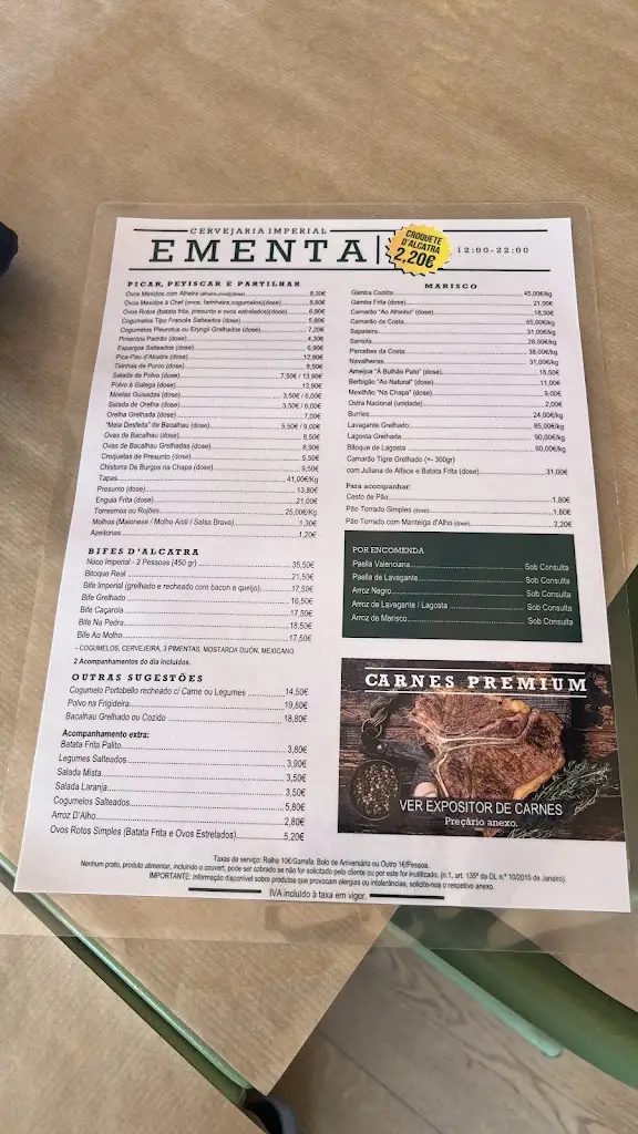 Menu_Cervejaria Imperial_Monte Redondo_image_1