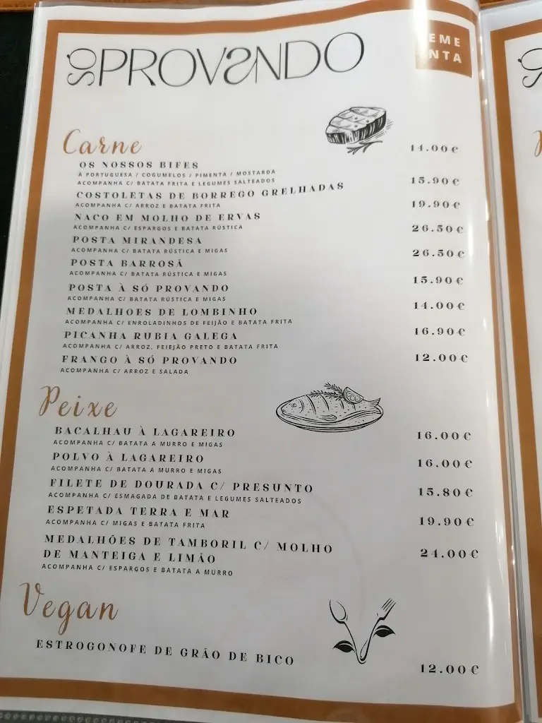 Menu_Restaurante So Provando Lda_Monte Redondo_immagine_1