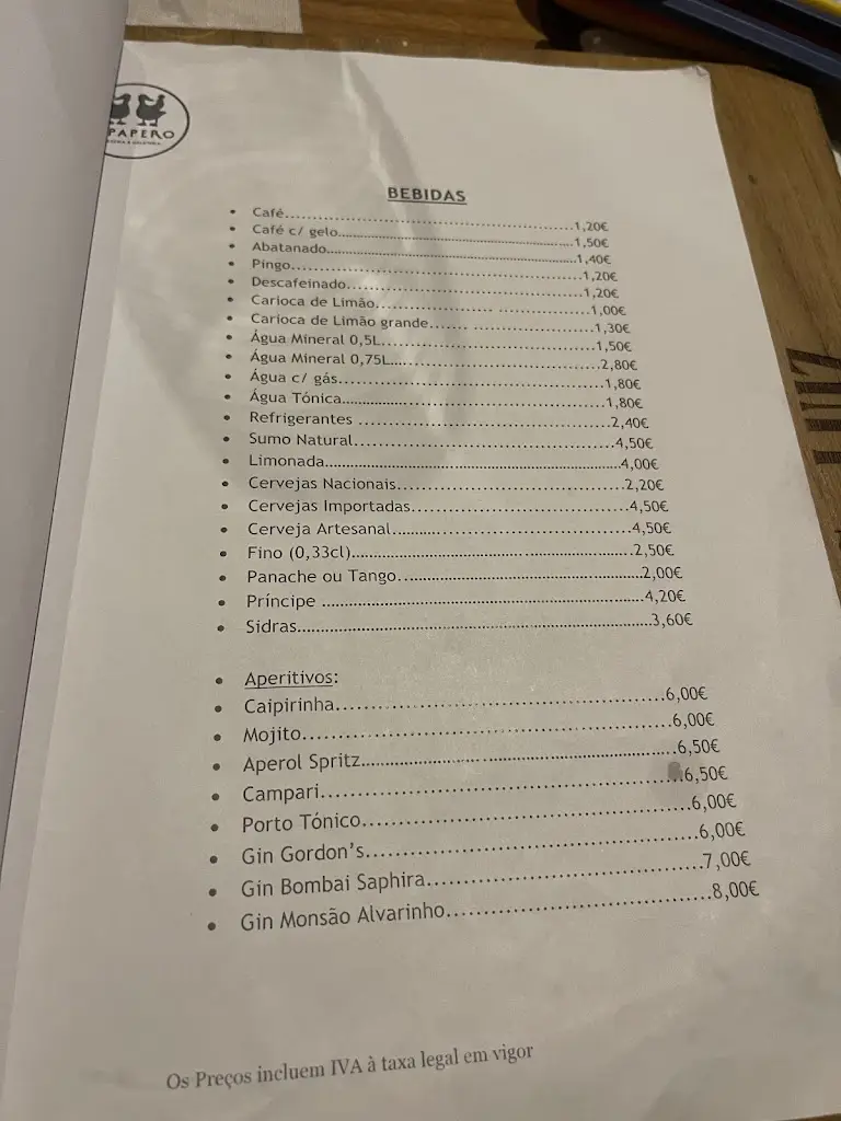 Menu_IL PAPERO_Moledo_image_1