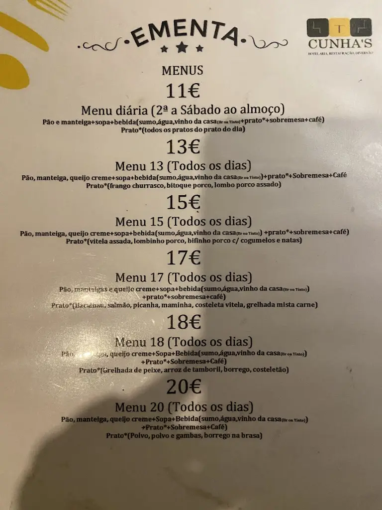 Menu_Cunha's Café_Nave de Haver_image_1