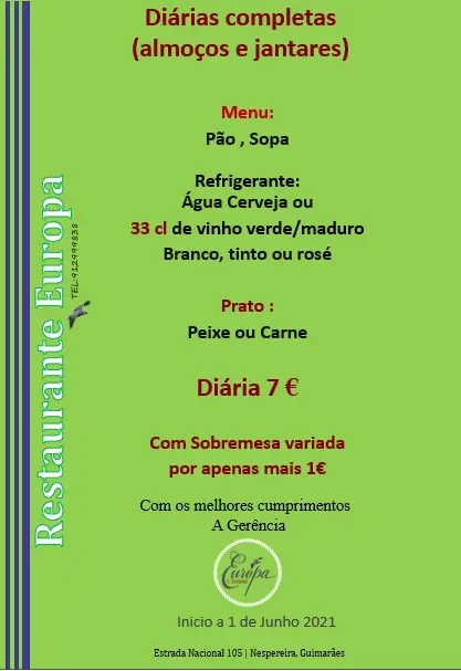Menu_Restaurante Europa - Prato do dia_Nespereira_immagine_1