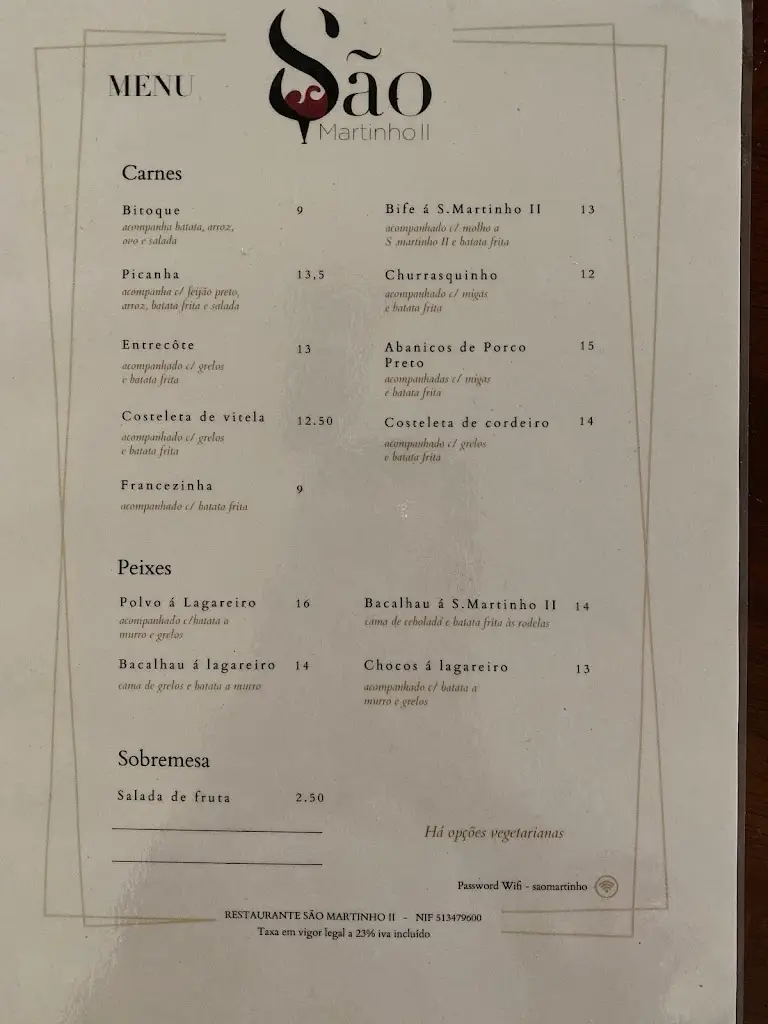Menu_São Martinho II_Olhalvo_immagine_1