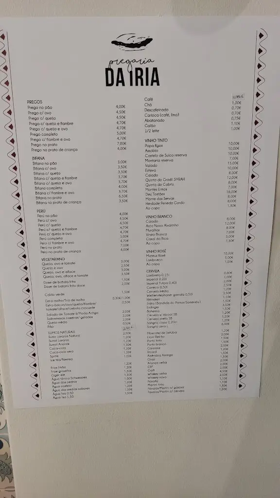 Menu_Pregaria da Iria_Nossa Senhora de Fátima_immagine_3