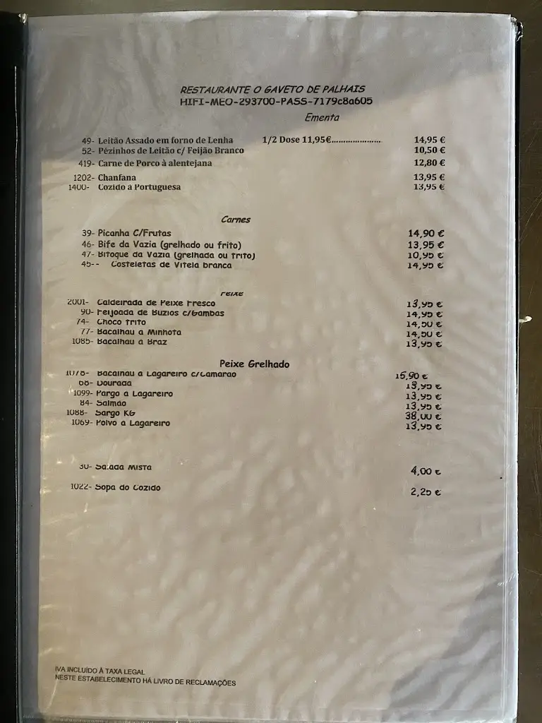 Menu_Gaveto de Palhais_Palhais_immagine_1