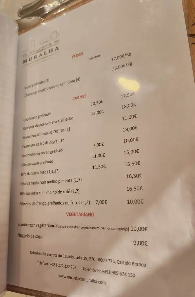 Menu_Encosta da Muralha_Castelo Branco_immagine_4