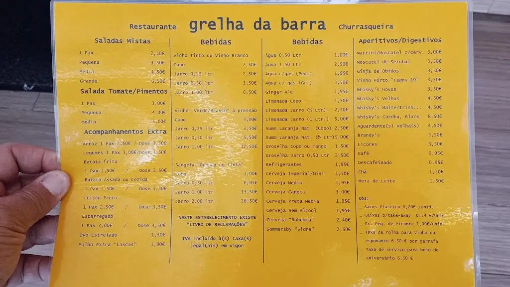 Menu_Grelha da Barra_Oeiras_image_1
