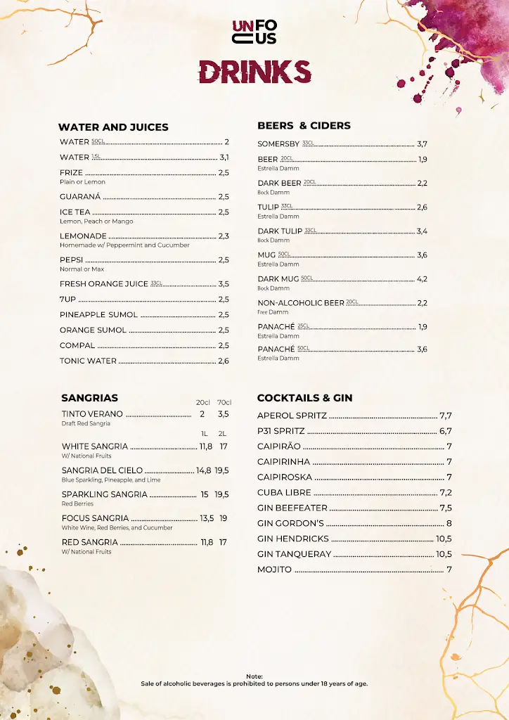 Menu_UnFocus Italian Fusion - Restaurante Italiano_Oeiras_image_3