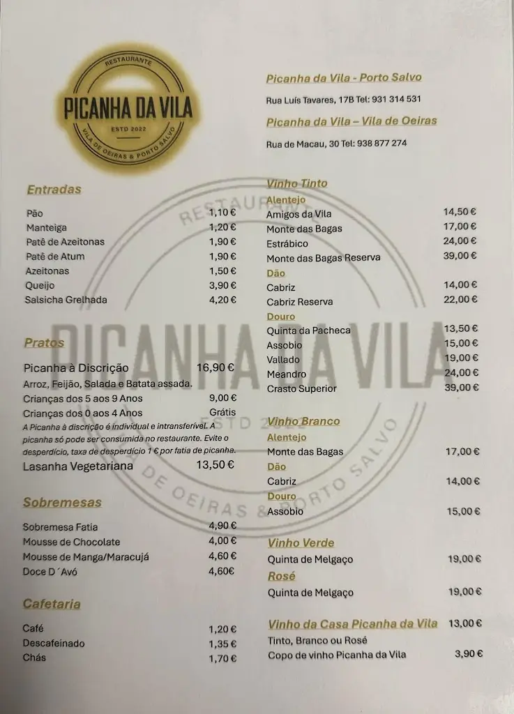 Menu_Picanha da Vila - Oeiras_Oeiras_immagine_1