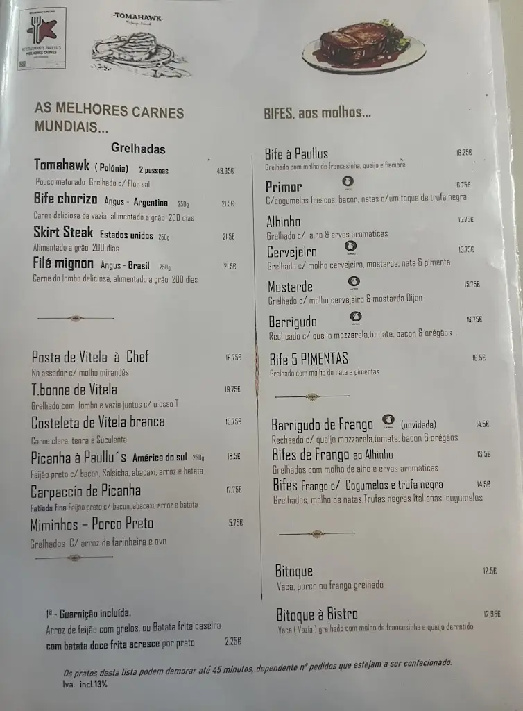 Menu_Paullu's_Odivelas_imagen_2