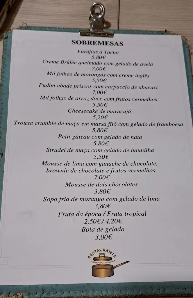 Menu_Tacho da Memória_Odivelas_image_1
