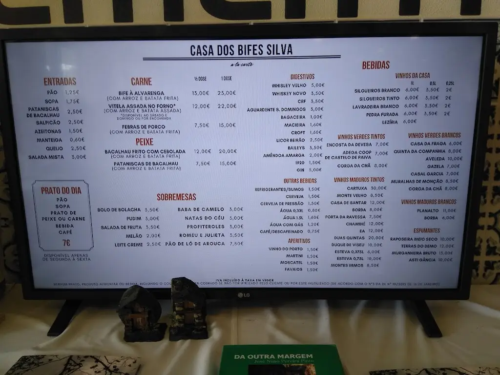 Menu_Casa dos Bifes Silva_Arouca_immagine_4