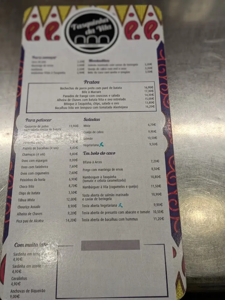 Menu_Tasquinha da Vila_Paço de Arcos_immagine_2