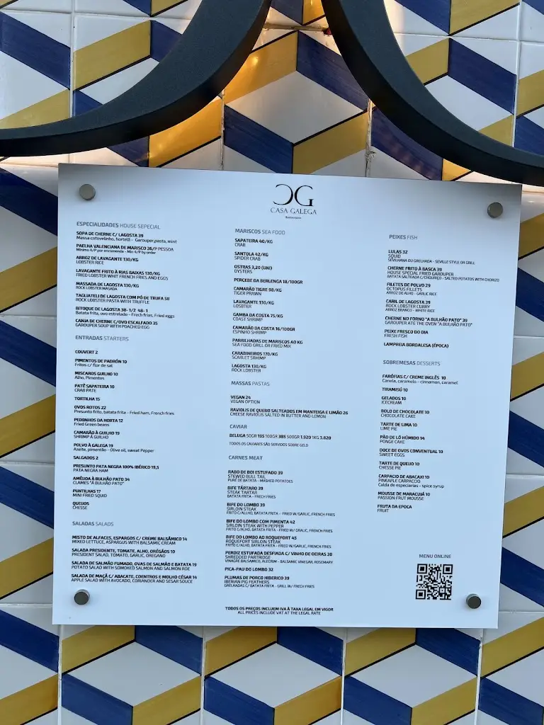 Menu_Casa galega_Paço de Arcos_immagine_1