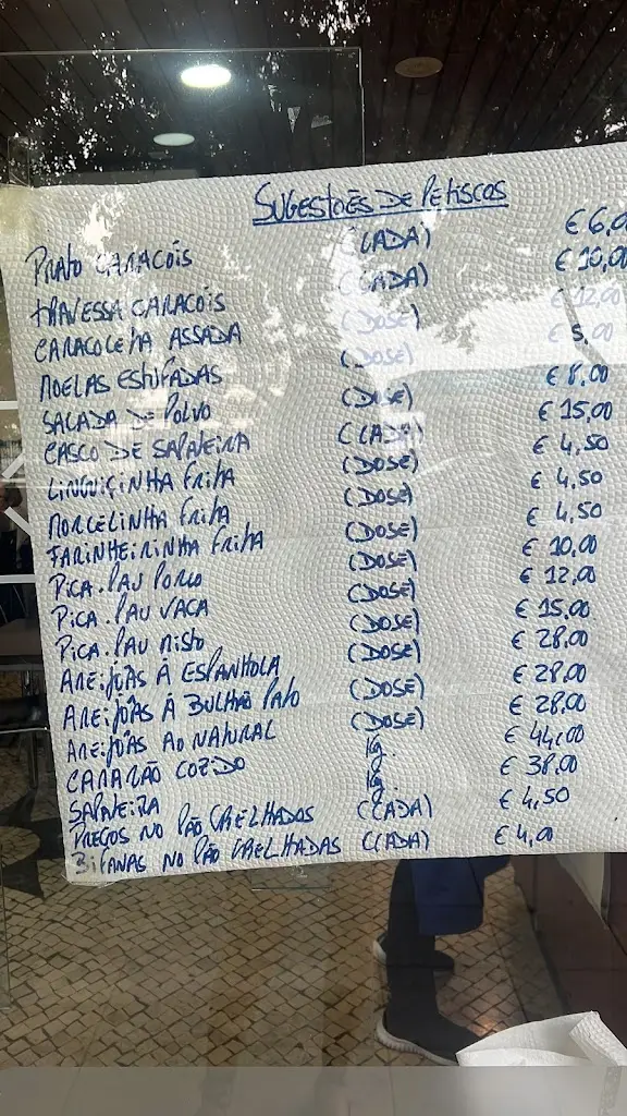 Menu_O Xico_Paço de Arcos_image_3