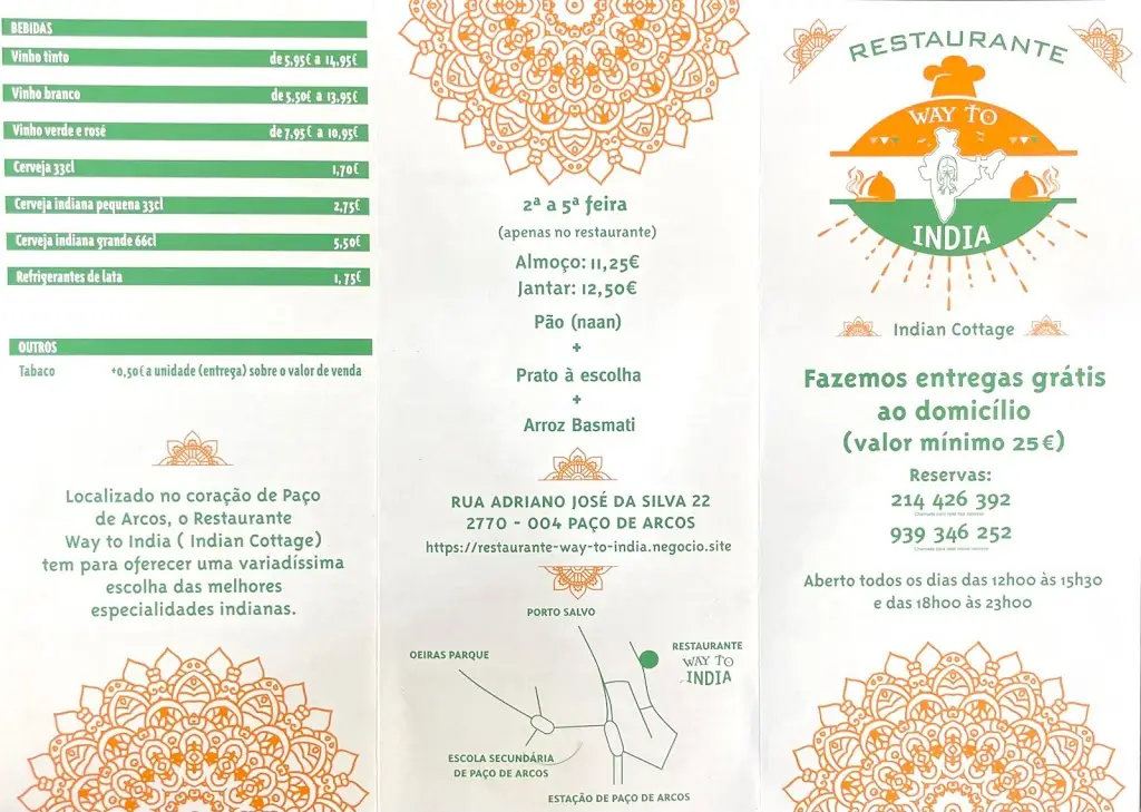 Menu_Way to India_Paço de Arcos_immagine_2