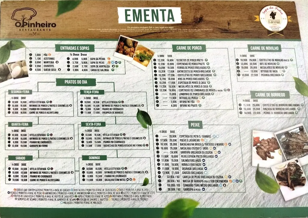 Menu_O Pinheiro_Pinheiro_immagine_2