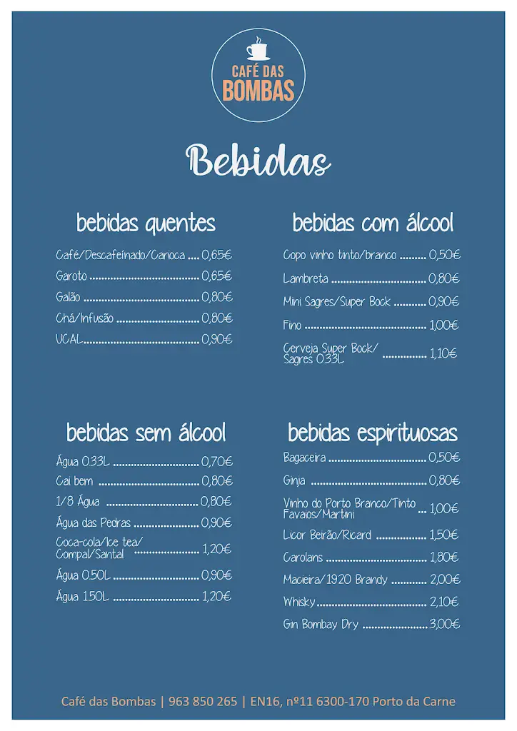 Menu_Café das Bombas_Porto da Carne_immagine_1