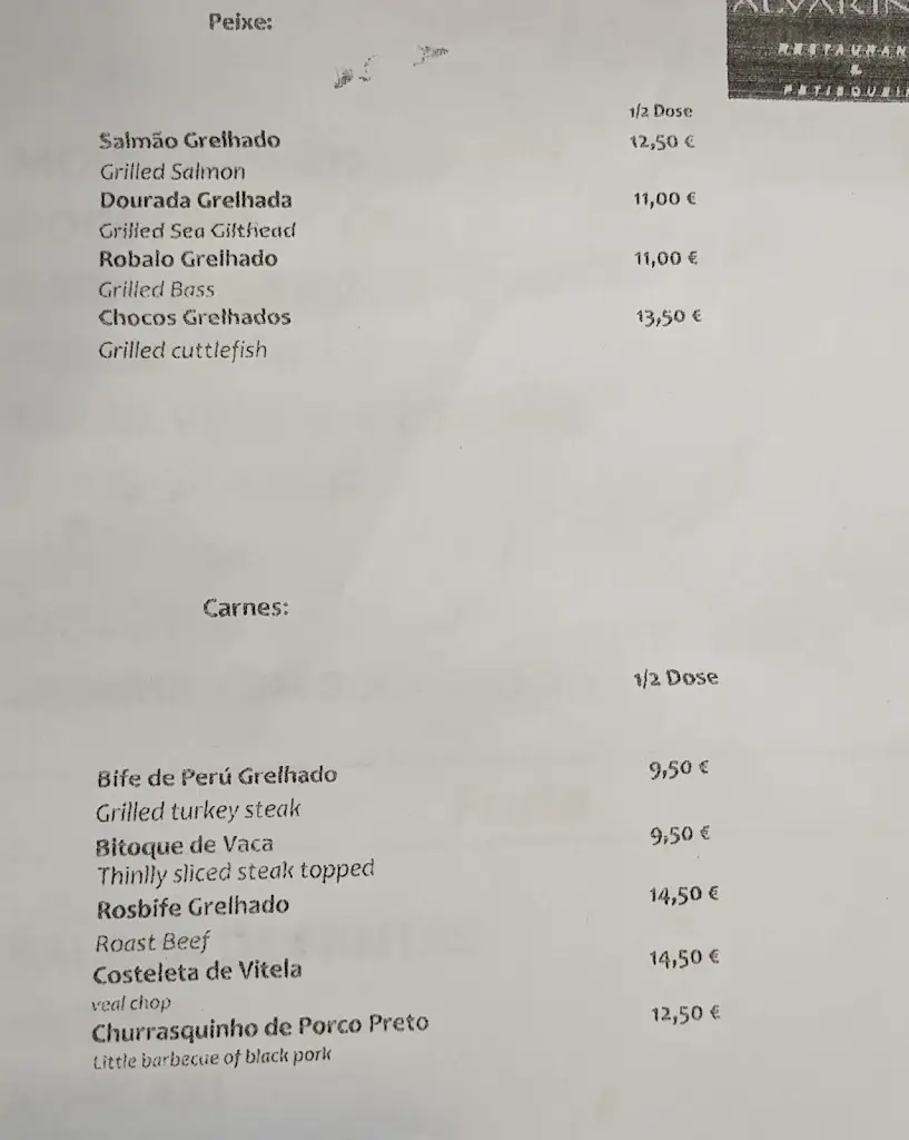 Menu_Restaurante Alvarinho_Ponte do Rol_image_1