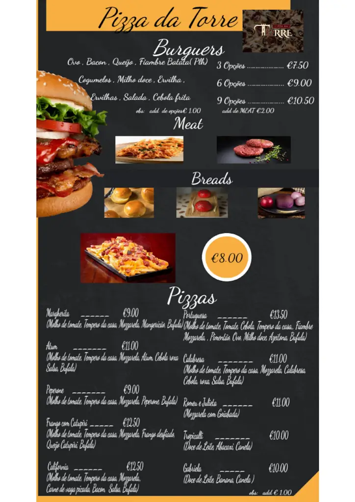 Menu_Pizza da Torre - Portugal_Ponte do Rol_immagine_1