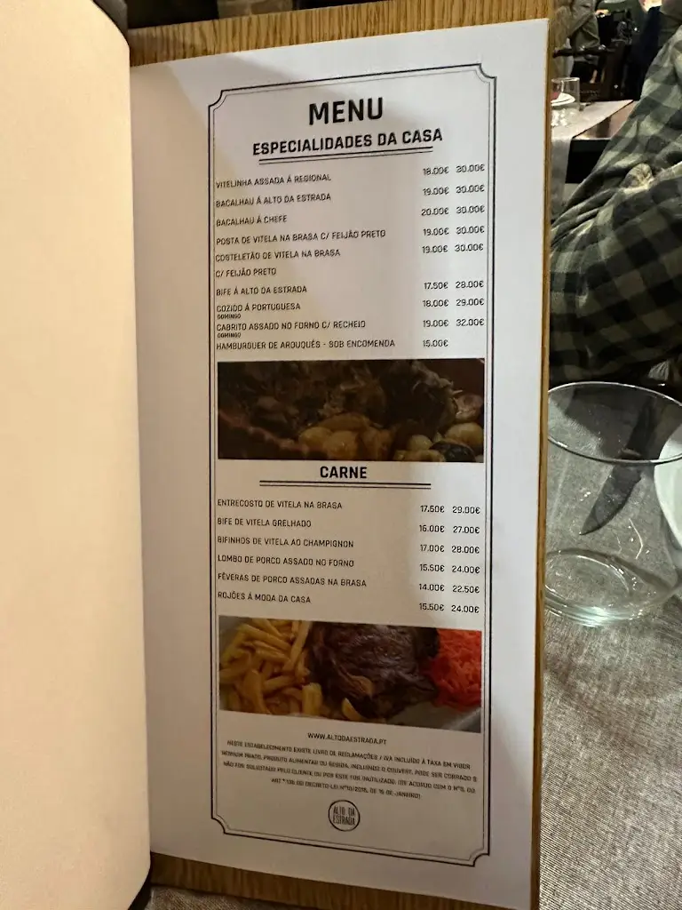 Menu_Alto da Estrada_Arouca_immagine_1